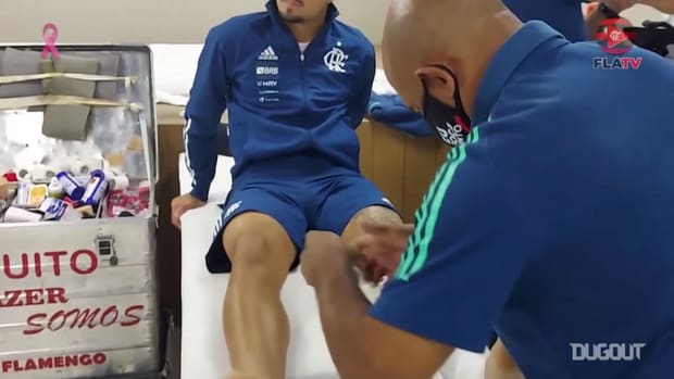 Behind the scenes of Flamengo's away victory over Athletico-PR